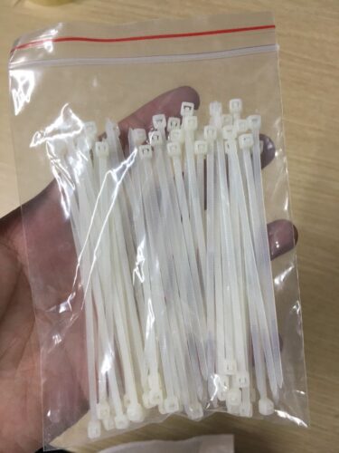 dây thít nhựa trắng 